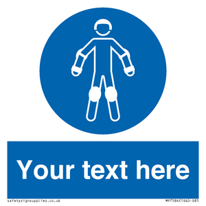 Custom protective roller sport equipment must be worn